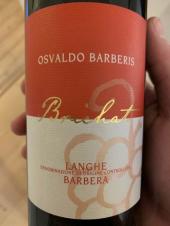 Osvaldo Barberis -  Barbera Langhe 2018